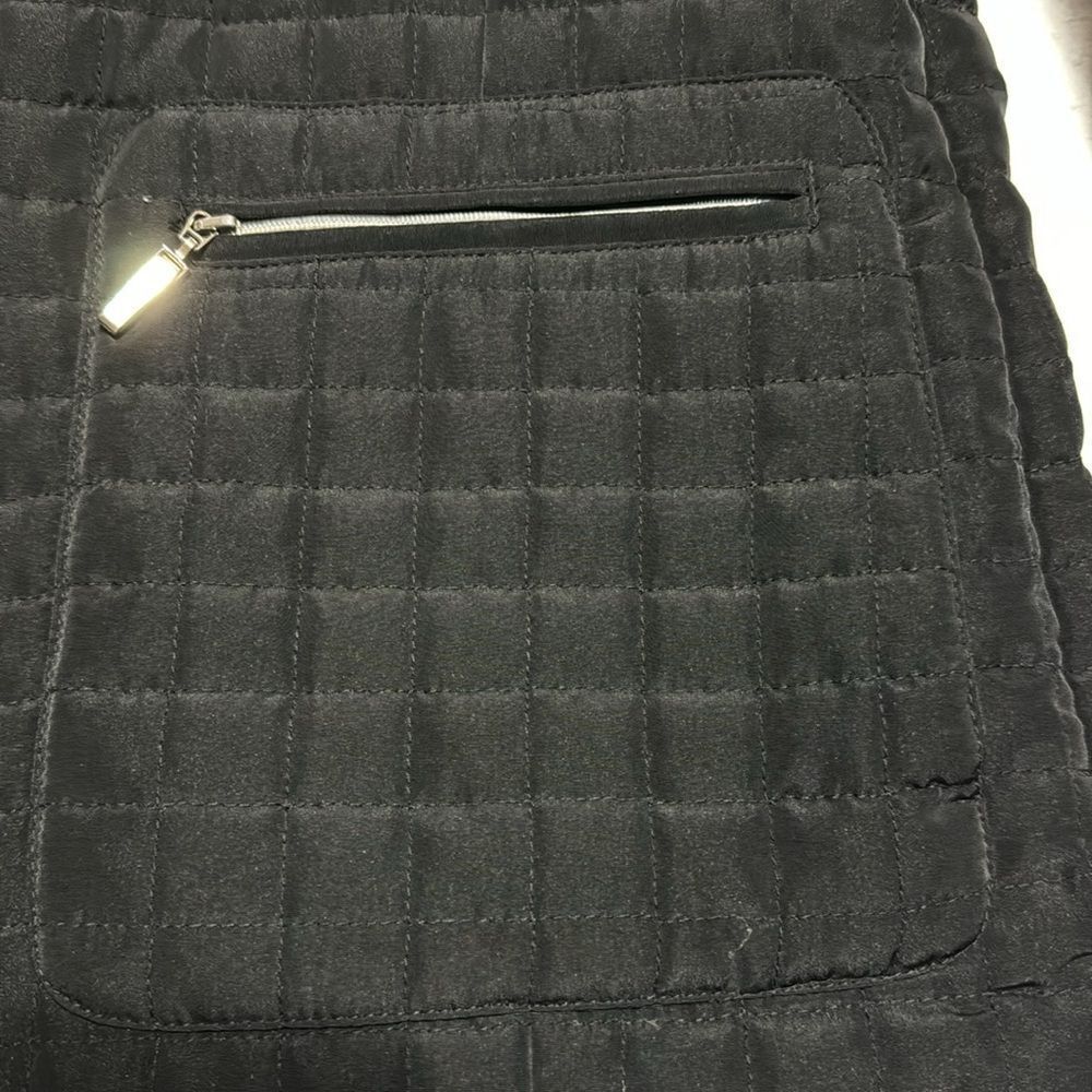 George Women’s Plus Quilted Jacket Zip Front & Pockets Rich Black Size 18W/20W - Picture 6 of 14